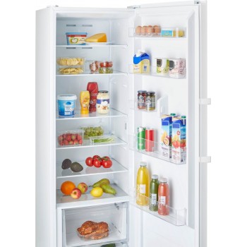 Inventum KK1850W - Vrijstaande koelkast - Kastmodel - Superkoelen - 362 liter - 185 cm hoog - 6 plateaus - Wit