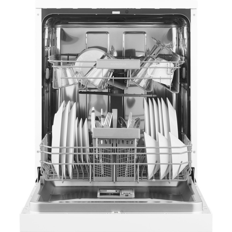 Inventum VVW6036AW - Vaatwasser - Vrijstaand - 14 couverts - 7 programma’s - Bestekmandje - Wit