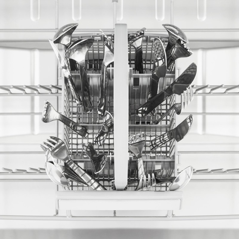 Inventum VVW6036AW - Vaatwasser - Vrijstaand - 14 couverts - 7 programma’s - Bestekmandje - Wit