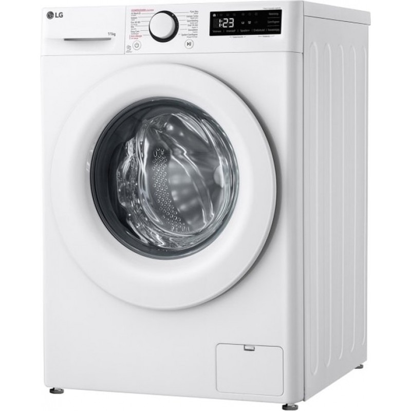 LG F4WR3011S3W - Wasmachine - 11kg - 1400trn CottonTurbo Steam White door