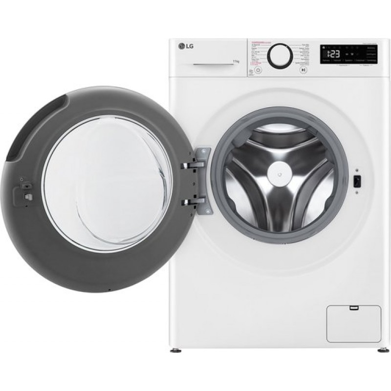 LG F4WR3011S3W - Wasmachine - 11kg - 1400trn CottonTurbo Steam White door
