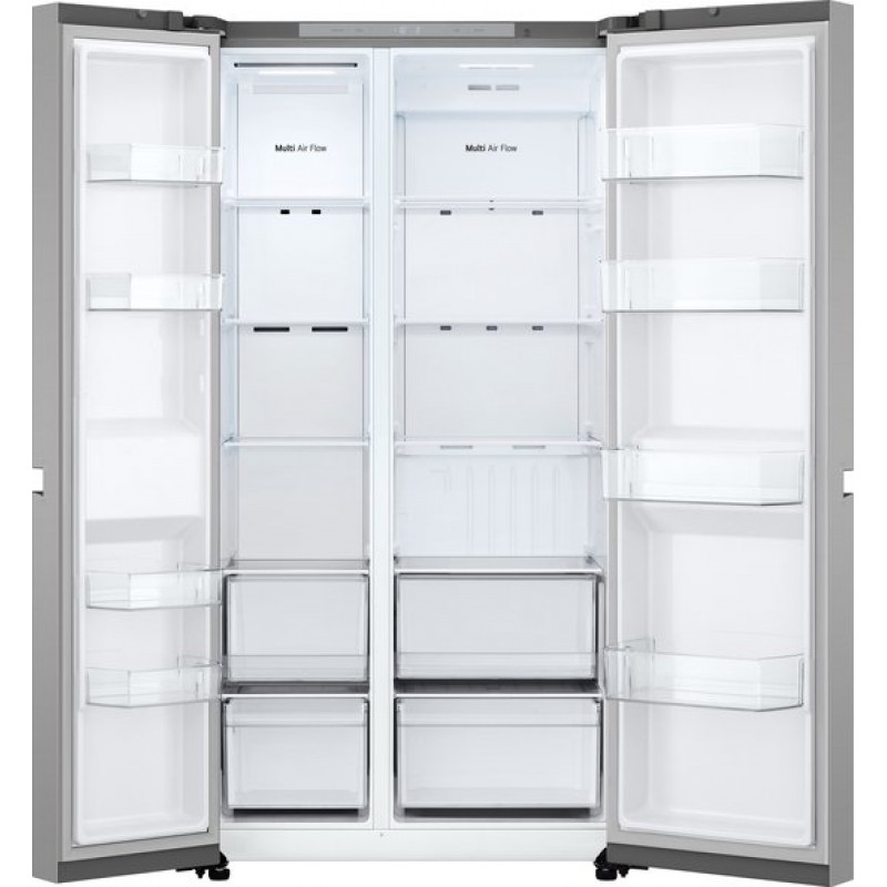 LG GSBC40PYPE - Amerikaanse Koelkast - Vrijstaand - 664 Liter - E - Zilver