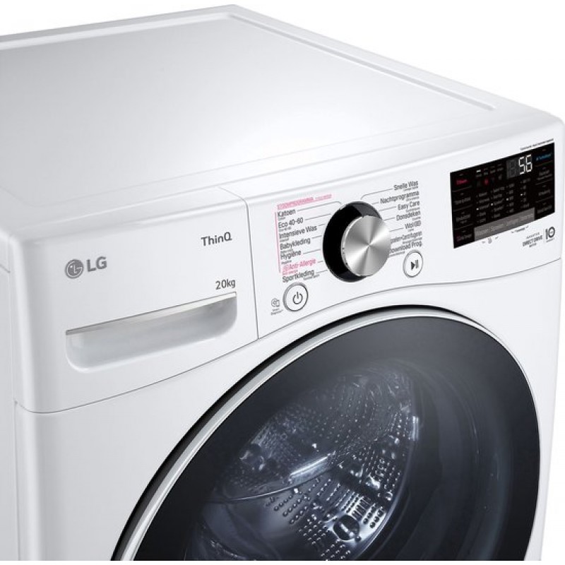 LG LC0R2N2 - Wasmachine- 20KG- C -000 TPM - AI DD-Direct Drive Motor-Turbowash-Steam, SmarThinQ