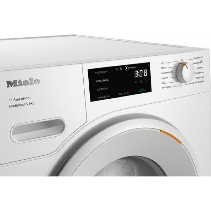 Miele TSD 643 WP EcoSpeed & Wash2Dry - Wasdroger - 9 kg