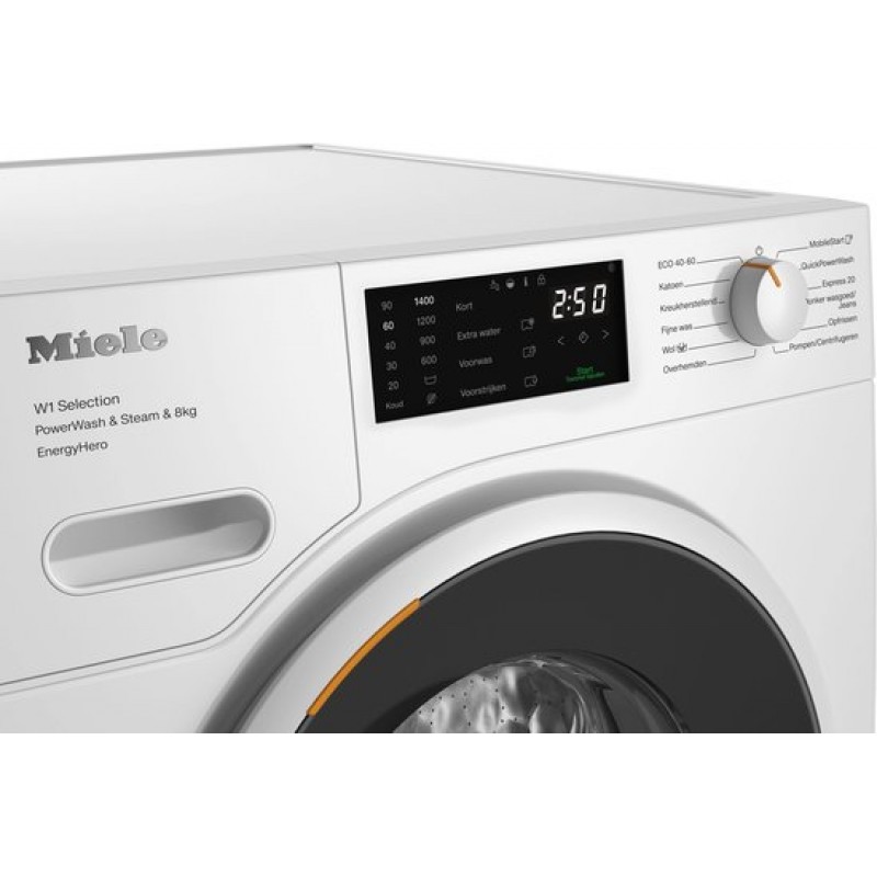 Miele WSE 383 WCS PowerWash & SteamCare - Wasmachine - 8 kg - A-40%