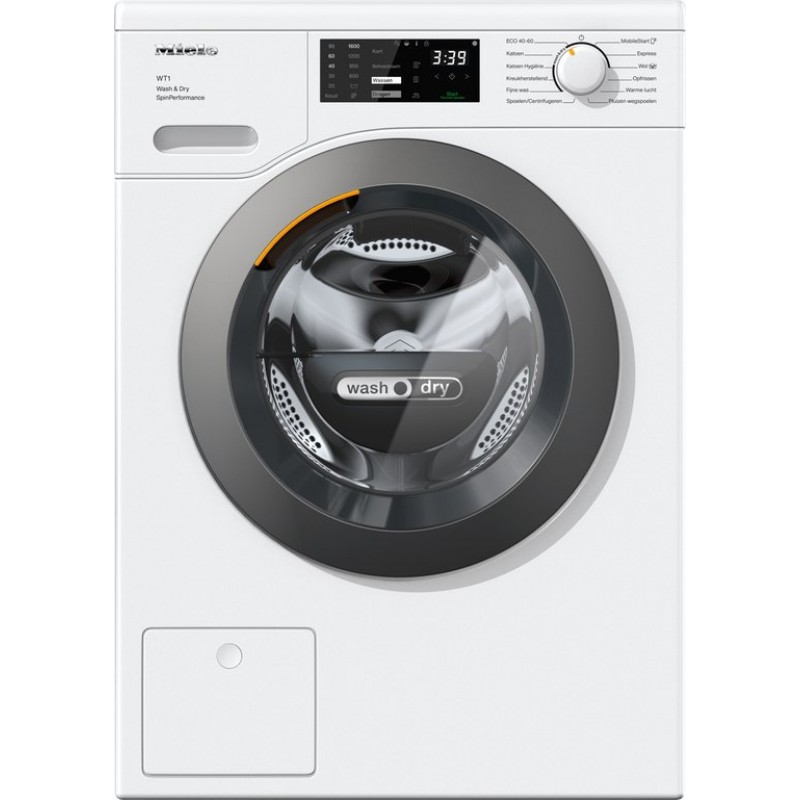 Miele WTD280 WCS - Was-droogcombinatie - Vrijstaand - Voorbelading - Wit - D