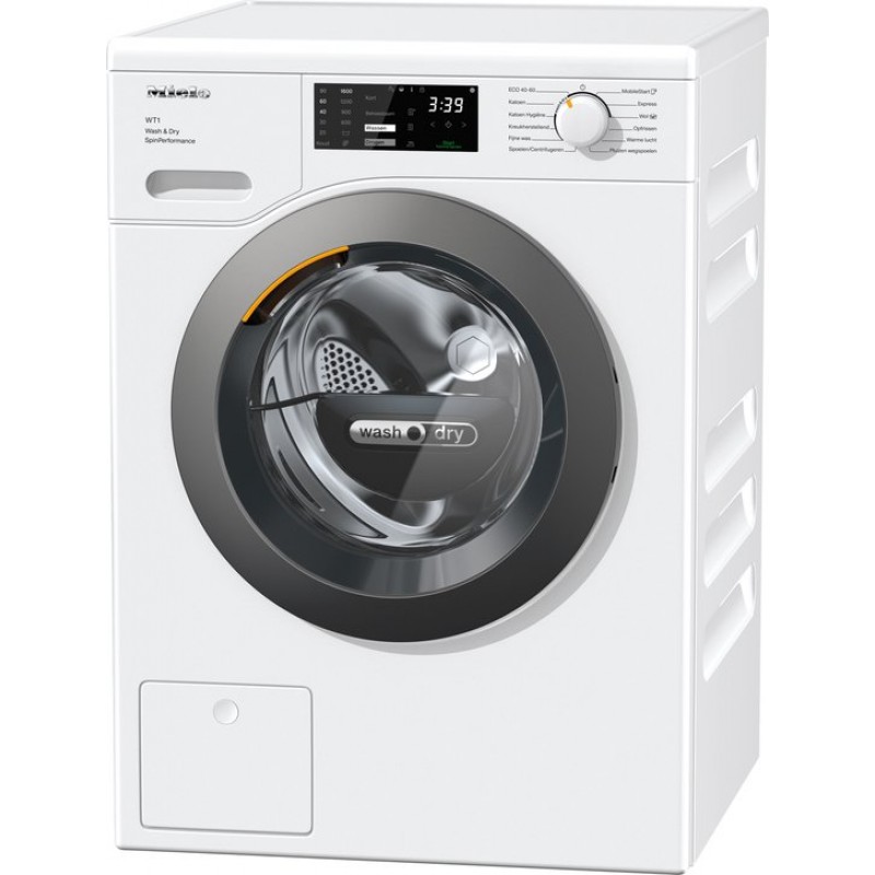 Miele WTD280 WCS - Was-droogcombinatie - Vrijstaand - Voorbelading - Wit - D