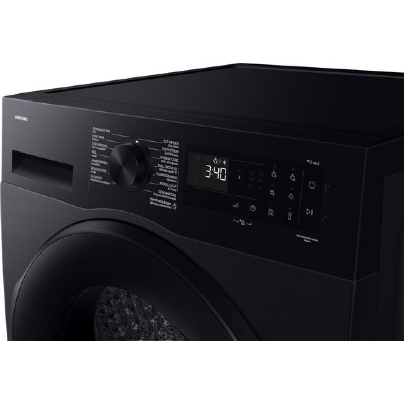 Samsung DV90DG52A0ABEN Wasdroger - Warmtepompdroger - 9kg - Zwart