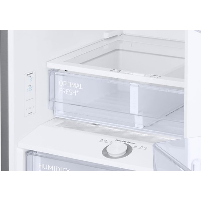 Samsung RB38C603CS9 - Koel-vriescombinatie - Zilver - 390 liter - Energieklasse C - Easy Clean