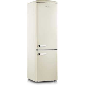 Severin RKG 8919 - Koel-vriescombinatie - 244 Liter - Retro - Creme