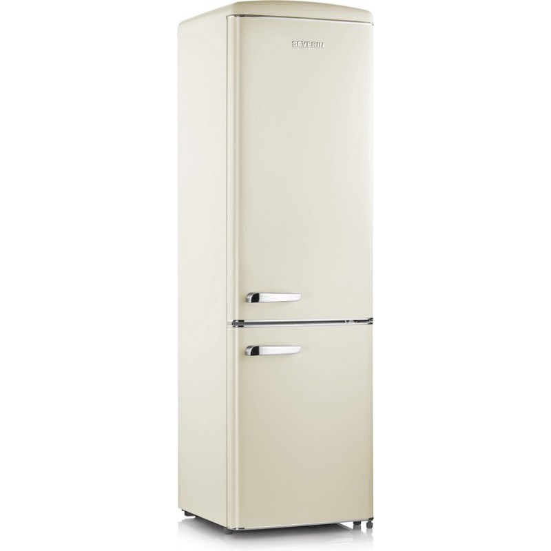 Severin RKG 8919 - Koel-vriescombinatie - 244 Liter - Retro - Creme