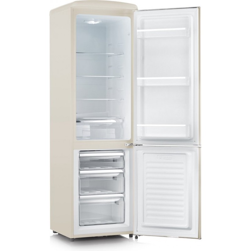 Severin RKG 8919 - Koel-vriescombinatie - 244 Liter - Retro - Creme
