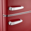 Severin RKG 8983 - Retro Koelvries combinatie - Rood - Energieklasse D