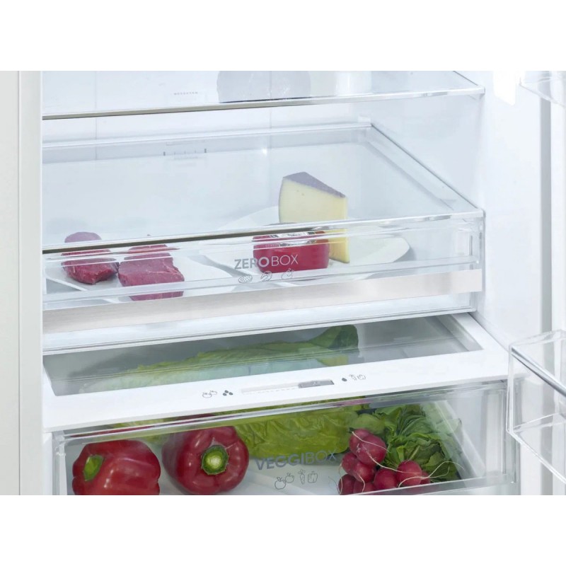 Severin 8927 - Koelvriescombinatie vrijstaand - retro koelkast - rood