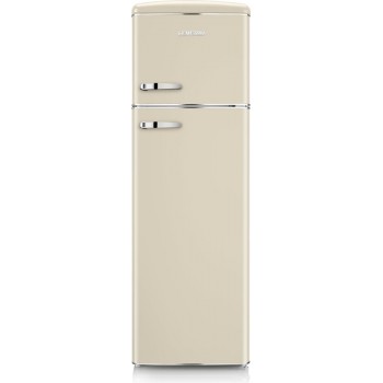 Severin RKG 8985 - Retro Koelvries combinatie - Creme- Energieklasse D