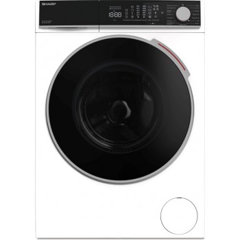 Sharp-ESNFL814CWDABX - wasmachine-energie label A-20% - 8kg - 1400RPM 