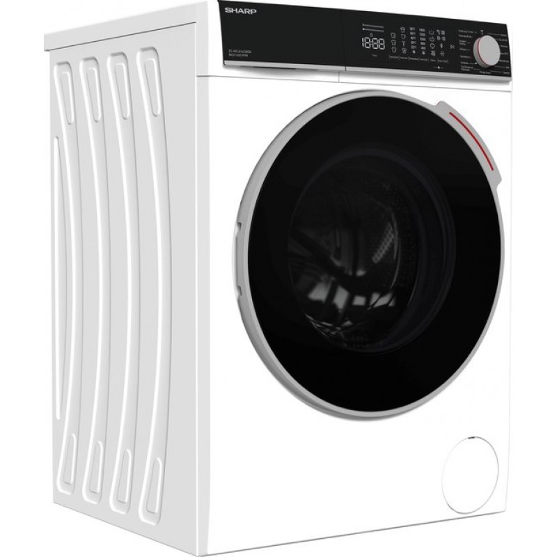 Sharp-ESNFL814CWDABX - wasmachine-energie label A-20% - 8kg - 1400RPM 