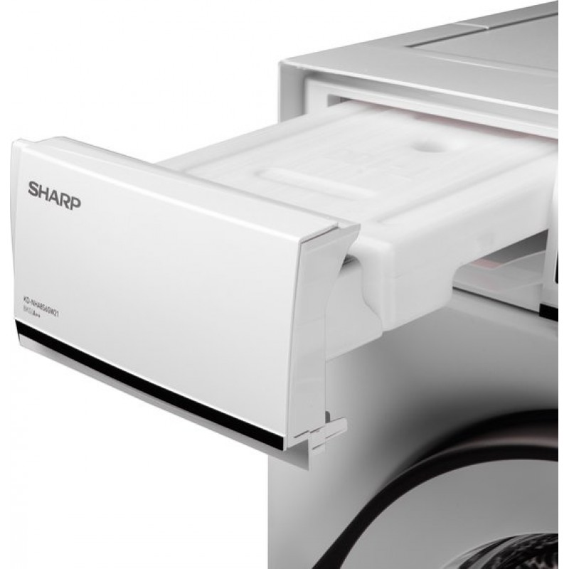 Sharp KDNHA8S6GW21BX warmtepompdroger Newline 8kg 