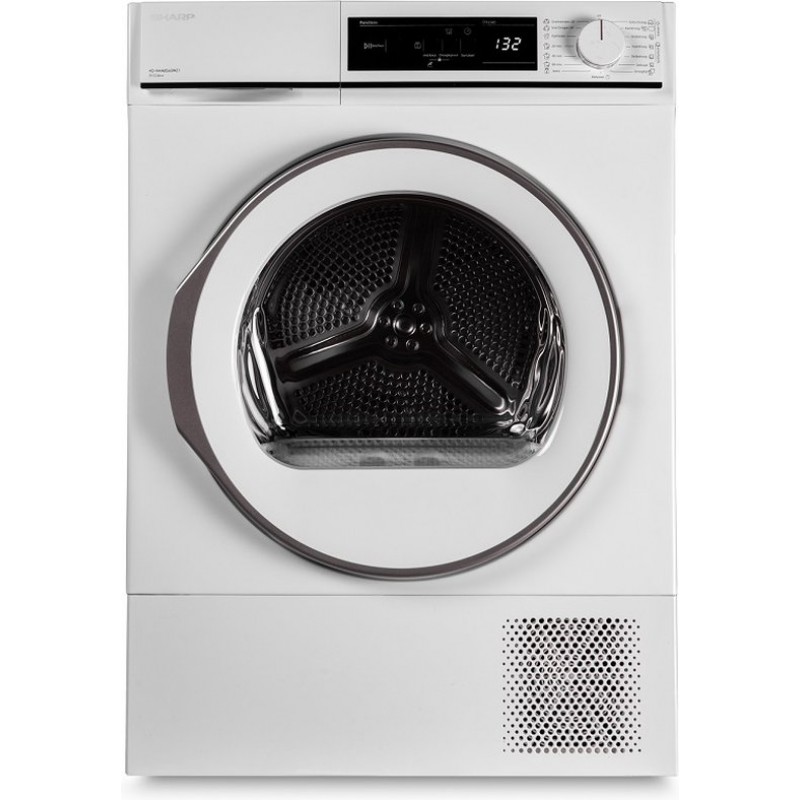 Sharp KDNHA8S6GW3BX warmtepompdroger 8kg