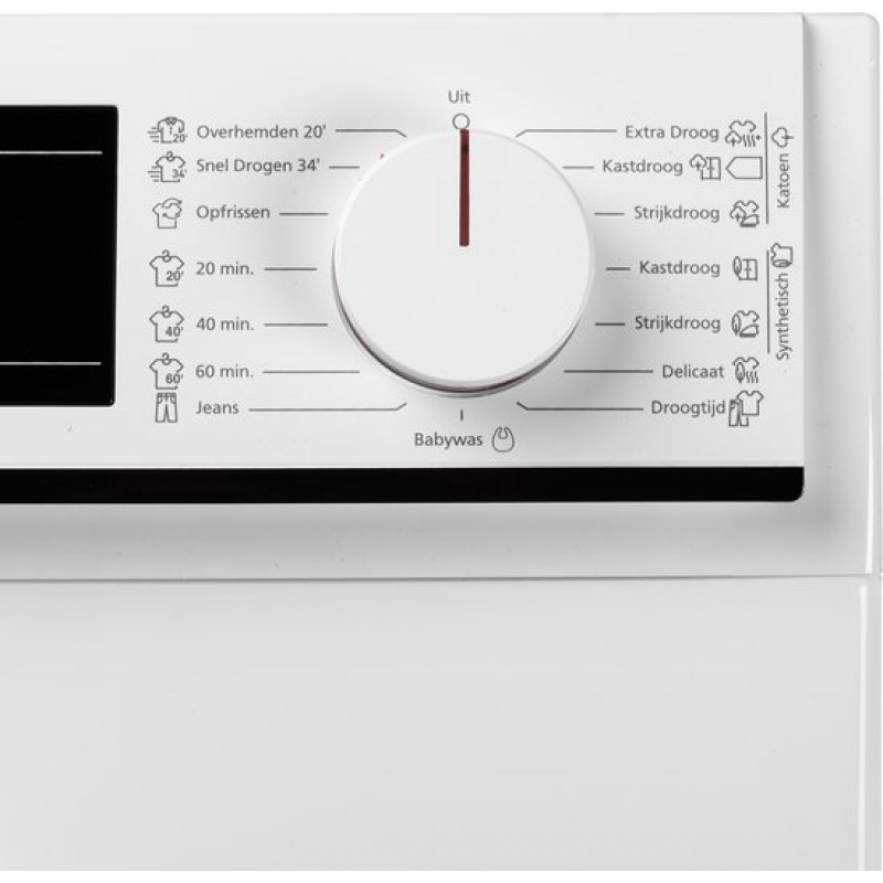 Sharp KDNHA8S6GW3BX warmtepompdroger 8kg