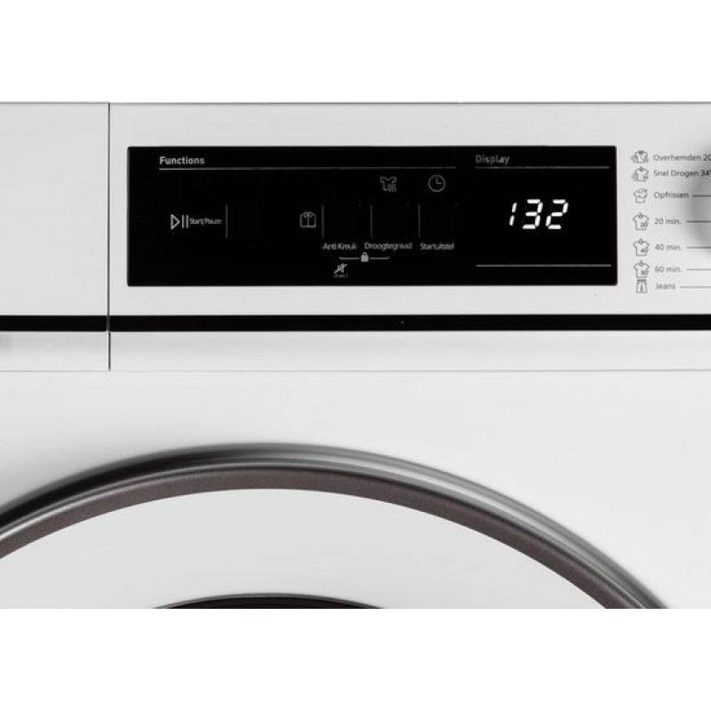 Sharp KDNHA8S6GW3BX warmtepompdroger 8kg