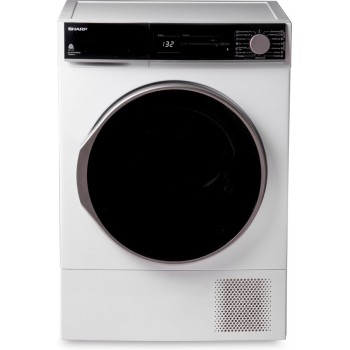 Sharp KDNHH9S8GW3BX A+++ 9kg warmtepomp droger