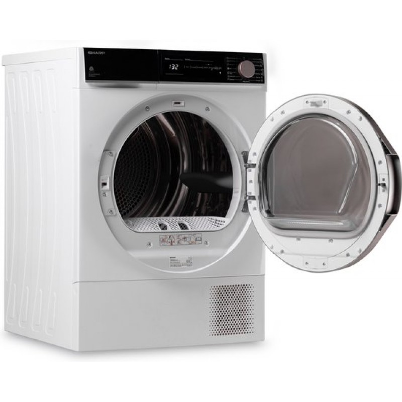 Sharp KDNHH9S8GW3BX A+++ 9kg warmtepomp droger