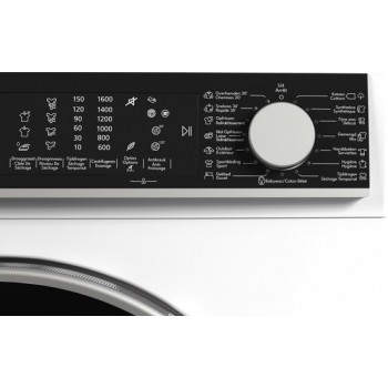 Sharp KDNL2S9W2BE - warmtepomp droger - 12KG - 15 programma's - trommelverlichting - WIT