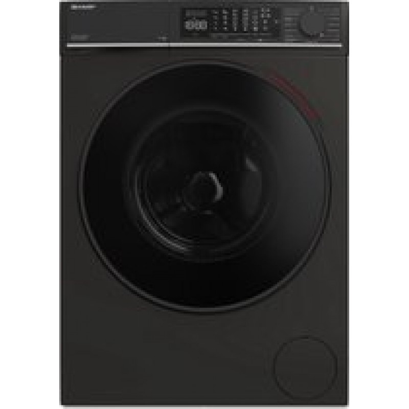 Sharp KDWNHL0S9GB21BX - warmtepomp droger - 10KG - energie klasse A++ - WIFI - Mat Zwart