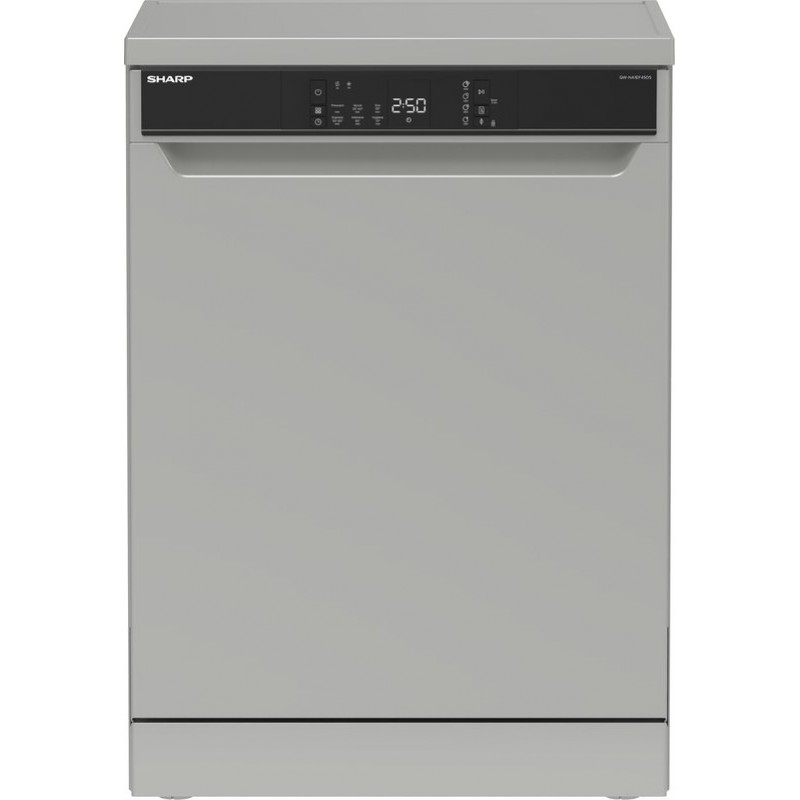 Sharp QWNA1EF45DSEU vaatwasser ZILVER