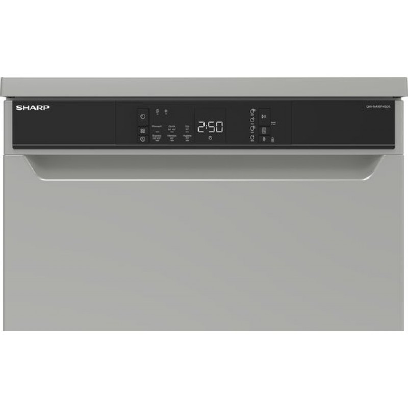 Sharp QWNA1EF45DSEU vaatwasser ZILVER