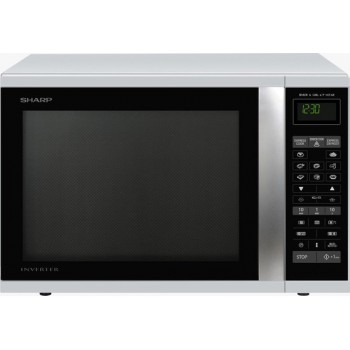Sharp R-971INW - Combi-magnetron - Zilver