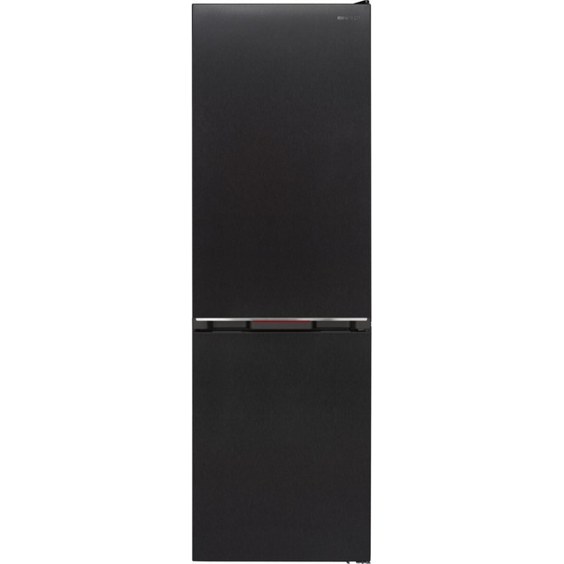 Sharp SJNBA31DMXACEU - Koel-vriescombinatie - No Frost - Dark Inox - Ideale koelkast voor gezinnen