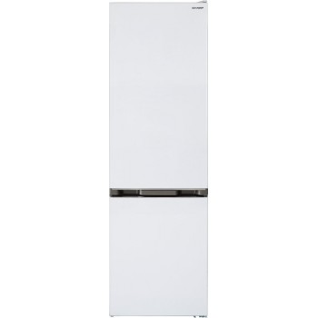 Sharp SJNBA31DMXWCEU - Koel-vriescombinatie - No Frost - Wit - Ideale koelkast voor gezinnen
