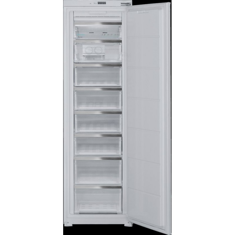 Sharp SJSD200E2XSEU - inbouw vriezer - 177cm - No Frost - energie label D - inhoud 196liter - sliding door
