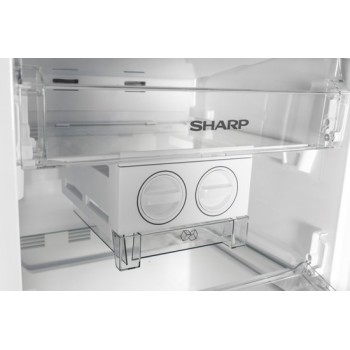 Sharp SJSD200E2XSEU - inbouw vriezer - 177cm - No Frost - energie label D - inhoud 196liter - sliding door