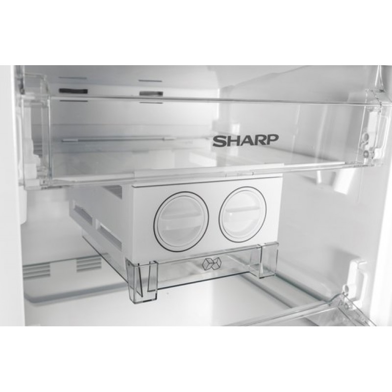 Sharp SJSD200E2XSEU - inbouw vriezer - 177cm - No Frost - energie label D - inhoud 196liter - sliding door