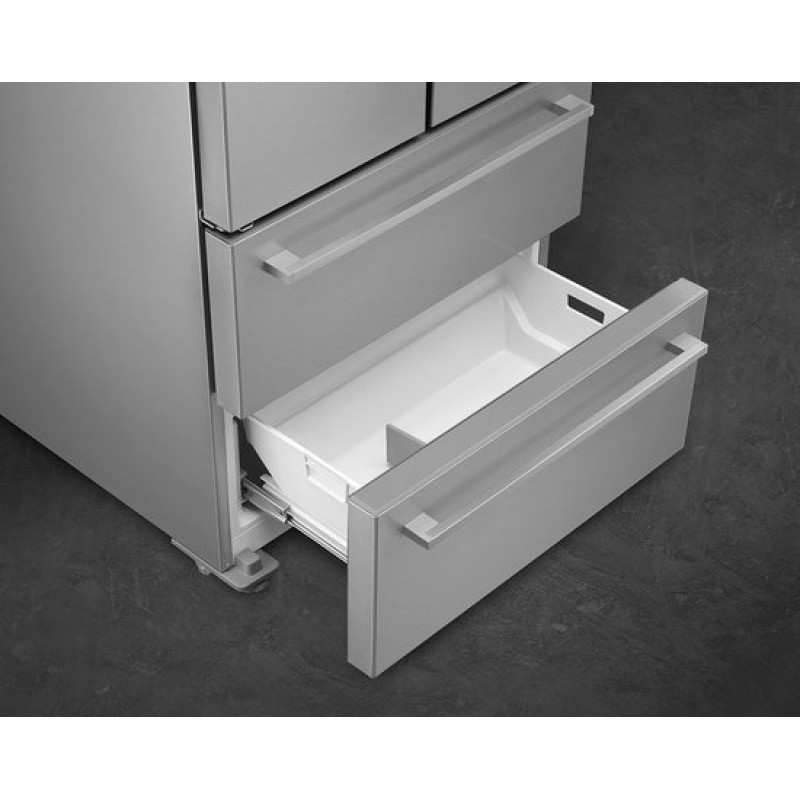 SMEG FQ55FXDE - Amerikaanse koelkast - No Frost - RVS