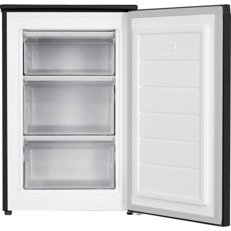 Tomado TFT5501B - Tafelmodel vriezer - 87 liter - 3 vrieslades - Energielabel C - Zwart