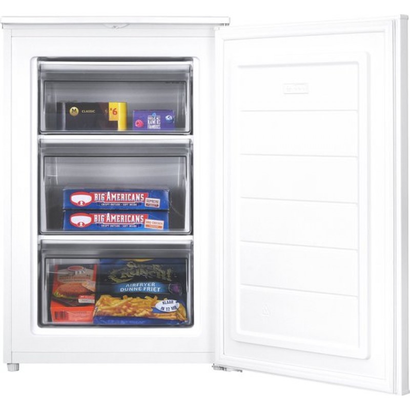 Tomado TFT5501W - Tafelmodel vriezer - 87 liter - 3 vrieslades - Energielabel C - Wit