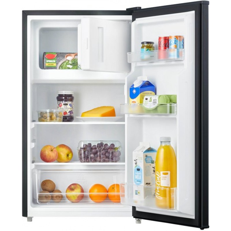 Tomado TRT4702B - Tafelmodel koelkast - 80 liter - Met vriesvak - Energielabel D - Zwart