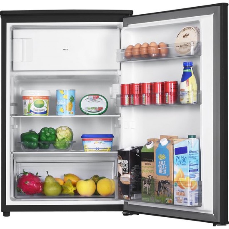 Tomado TRT5501B - Tafelmodel koelkast met vriesvak - Energieklasse C - 109 liter - 55 cm breed - Koelkast tafelmodel - Zwart