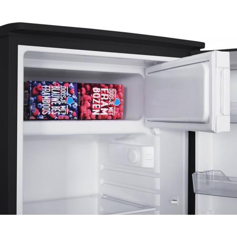 Tomado TRT5501B - Tafelmodel koelkast met vriesvak - Energieklasse C - 109 liter - 55 cm breed - Koelkast tafelmodel - Zwart