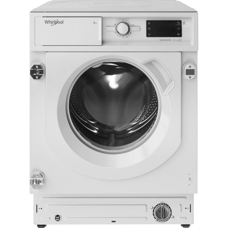 Whirlpool BI WMWG 91485 EU - Inbouw wasmachine - Voorbelading - 9 kg - 1400 RPM - Wit - B label - 70 dB