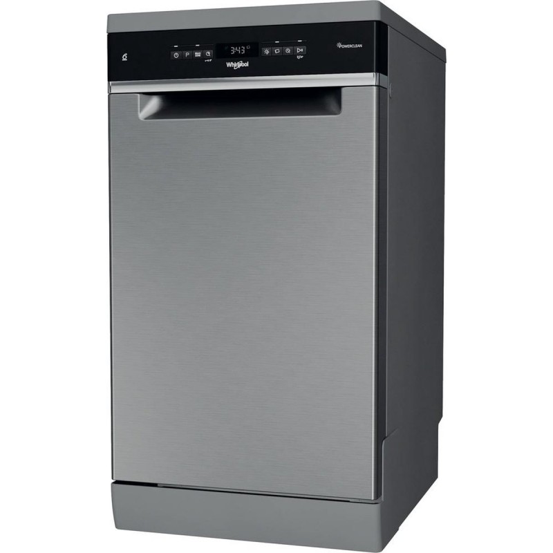 Whirlpool WSFO 3O34 PF X Rvs vrijstaande vaatwasser 45cm
