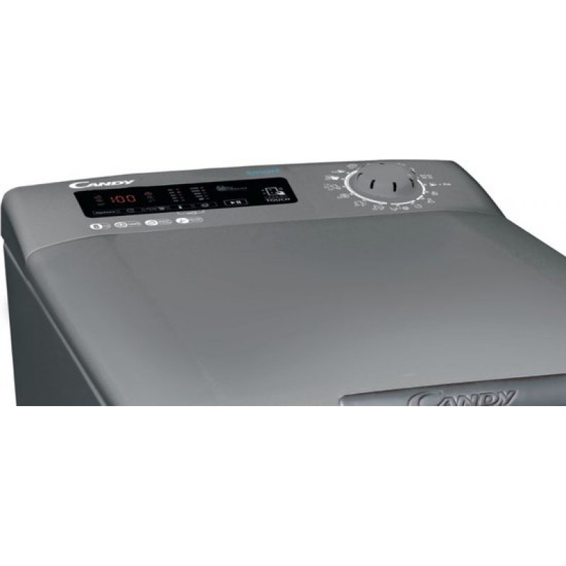 Candy CSTG 28TVRE wasmachine Bovenbelading 8 kg 1200 RPM F Antraciet