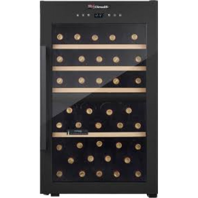 Climadiff CD56B1- Wijnklimaatkast - 2 zones - 56 flessen