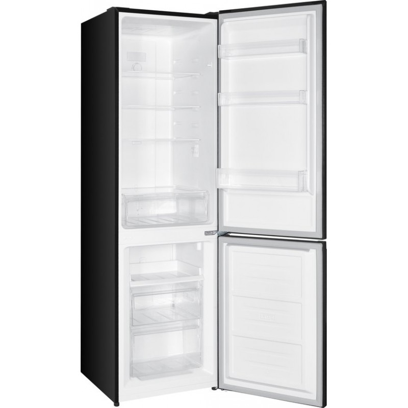 Exquisit CDJ255-NF-040EB - Koel-vriescombinatie - No-Frost - 253 Liter - Zwart