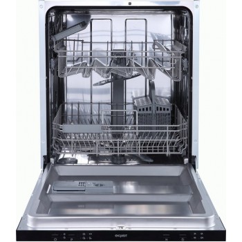 Exquisit EGSP2214-E-030D - Inbouw Vaatwasser - Auto-Open - Volledig geïntegreerd - 14 Couverts - 60cm - D label
