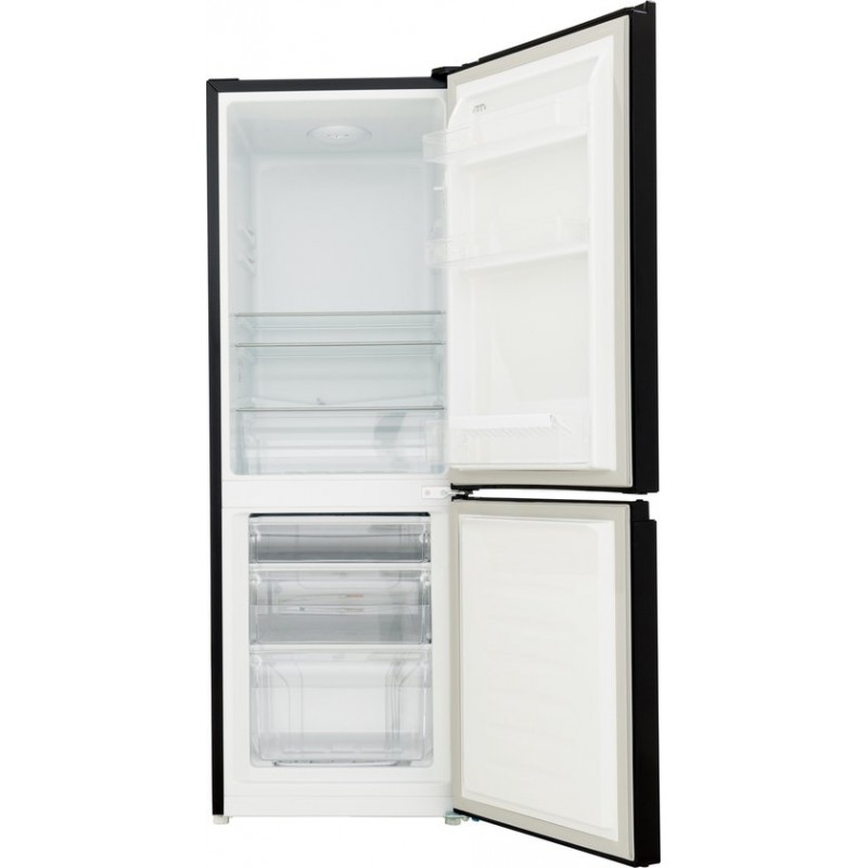 Exquisit KGC232-60-010CB - Koelvriescombinatie C label - Zwart